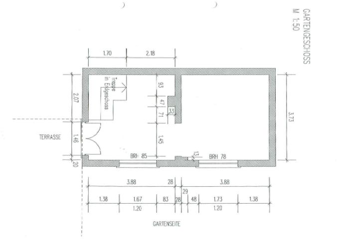 Grundriss Gartengeschoss