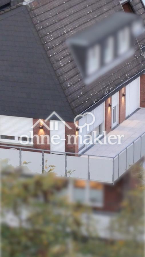 Großzügiger Dachgarten Foto