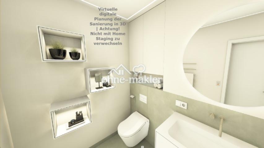 Helles Badezimmer (Planung)