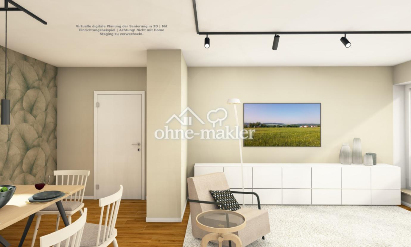 Wohnwand & Medienbereich Visu