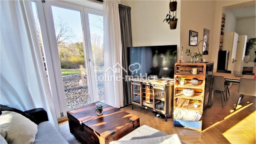 Blick auf die Terrasse