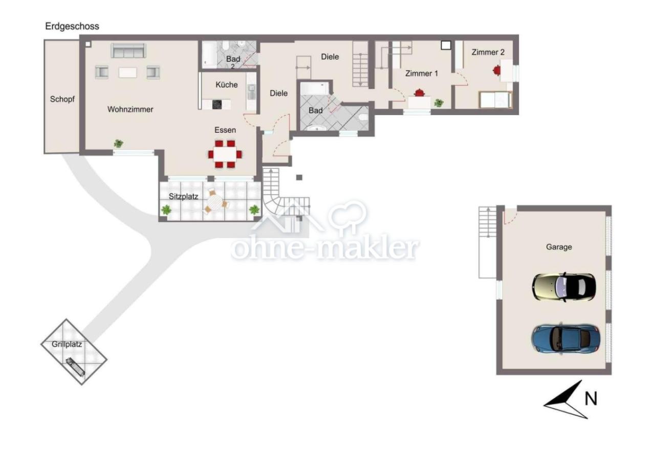 Grundriss Erdgeschoss