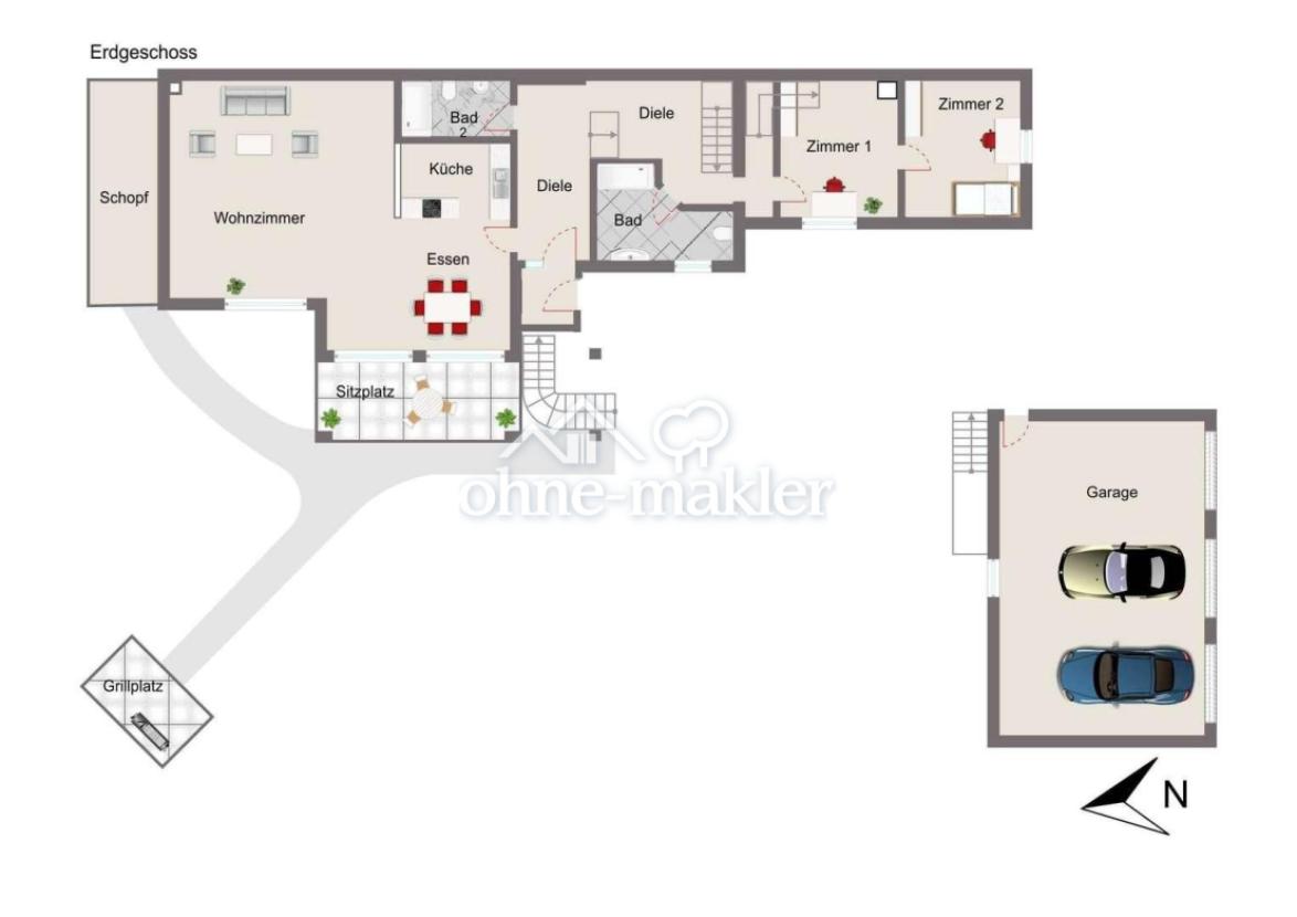 Grundriss Erdgeschoss