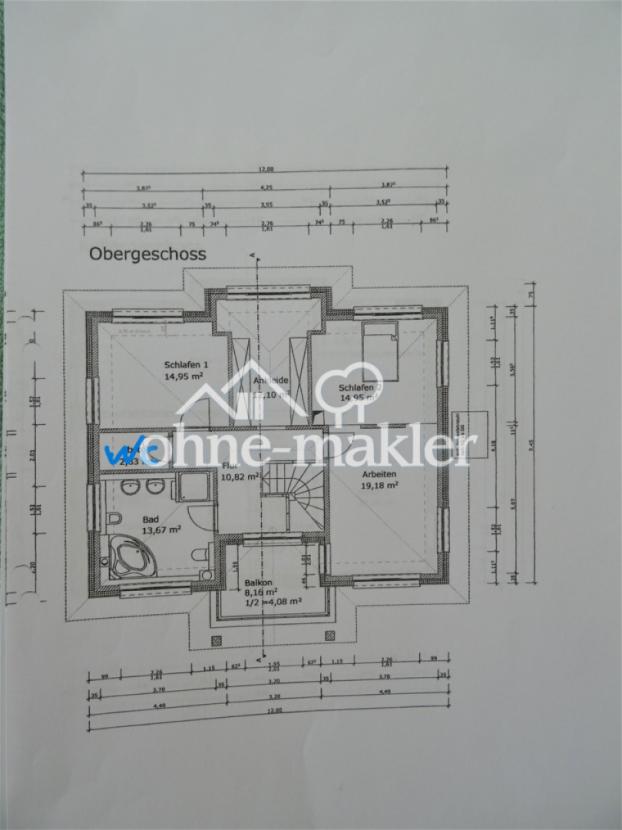 1 Etage, die Schlafzimmer