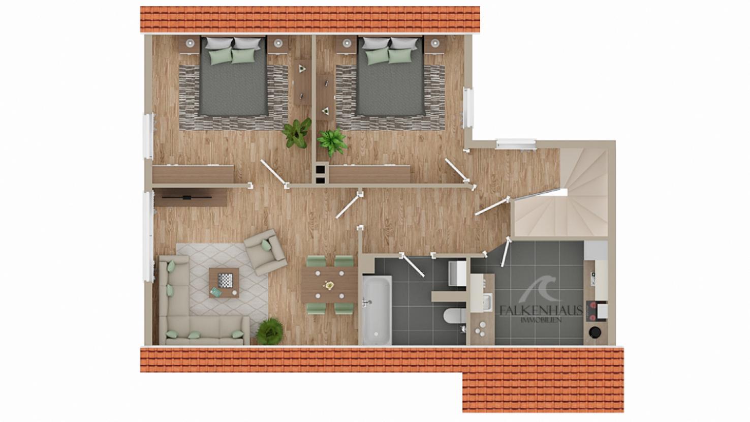 Grundriss Obergeschoss