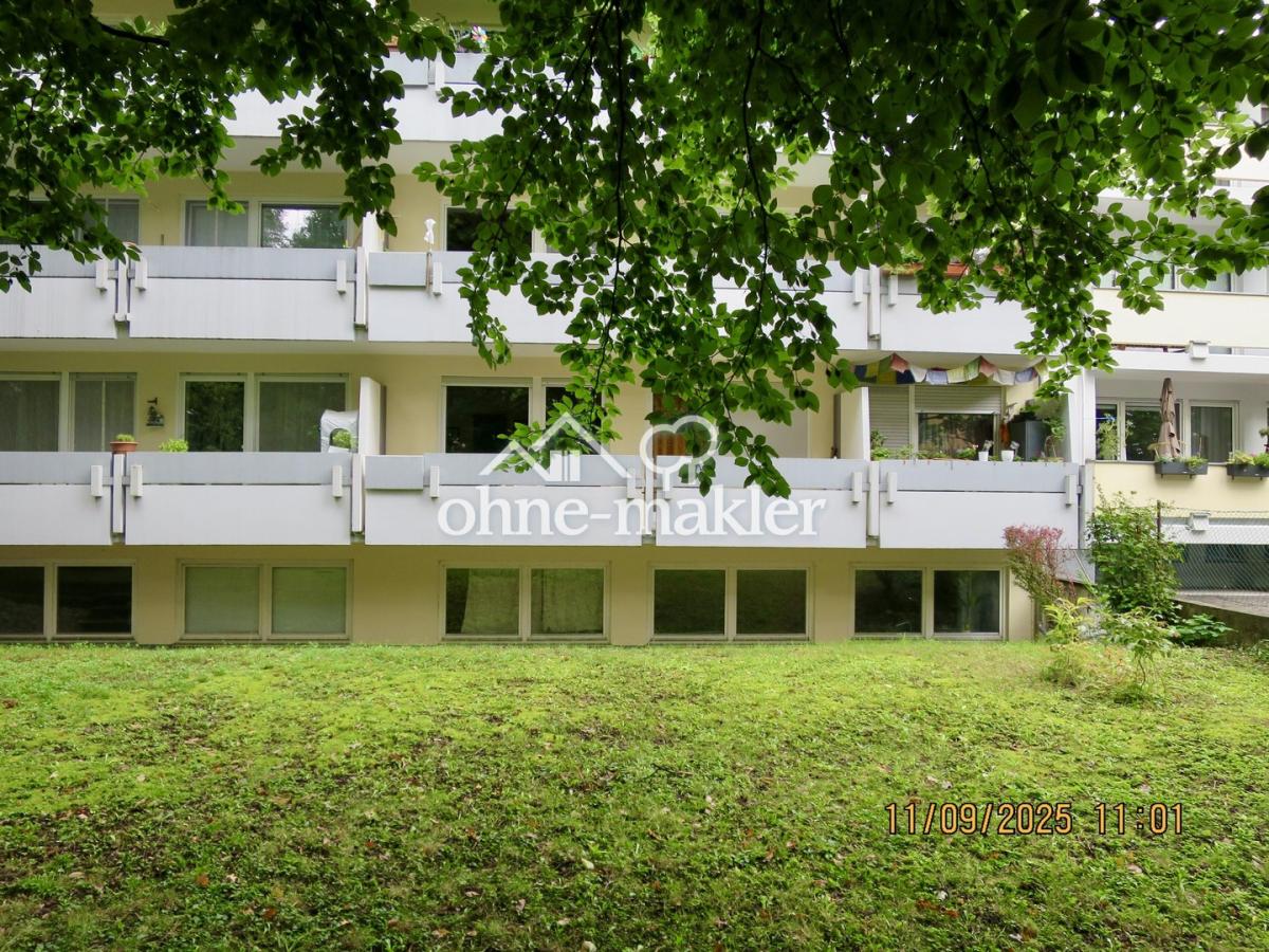 unverstellter Blick ins Grüne