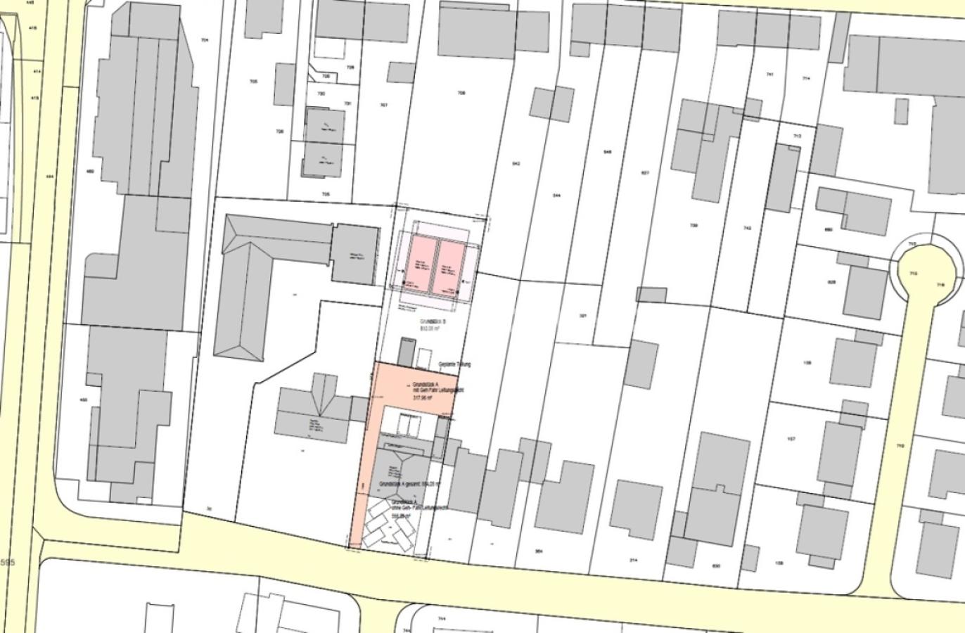 Lageplan in Köln-Weiden