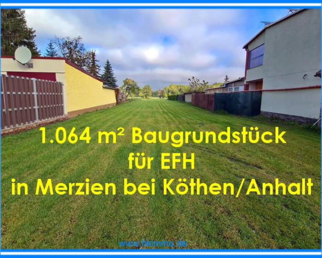 1064 m² Baugrundstück bei Köthen