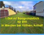 1064 m² Baugrundstück bei Köthen
