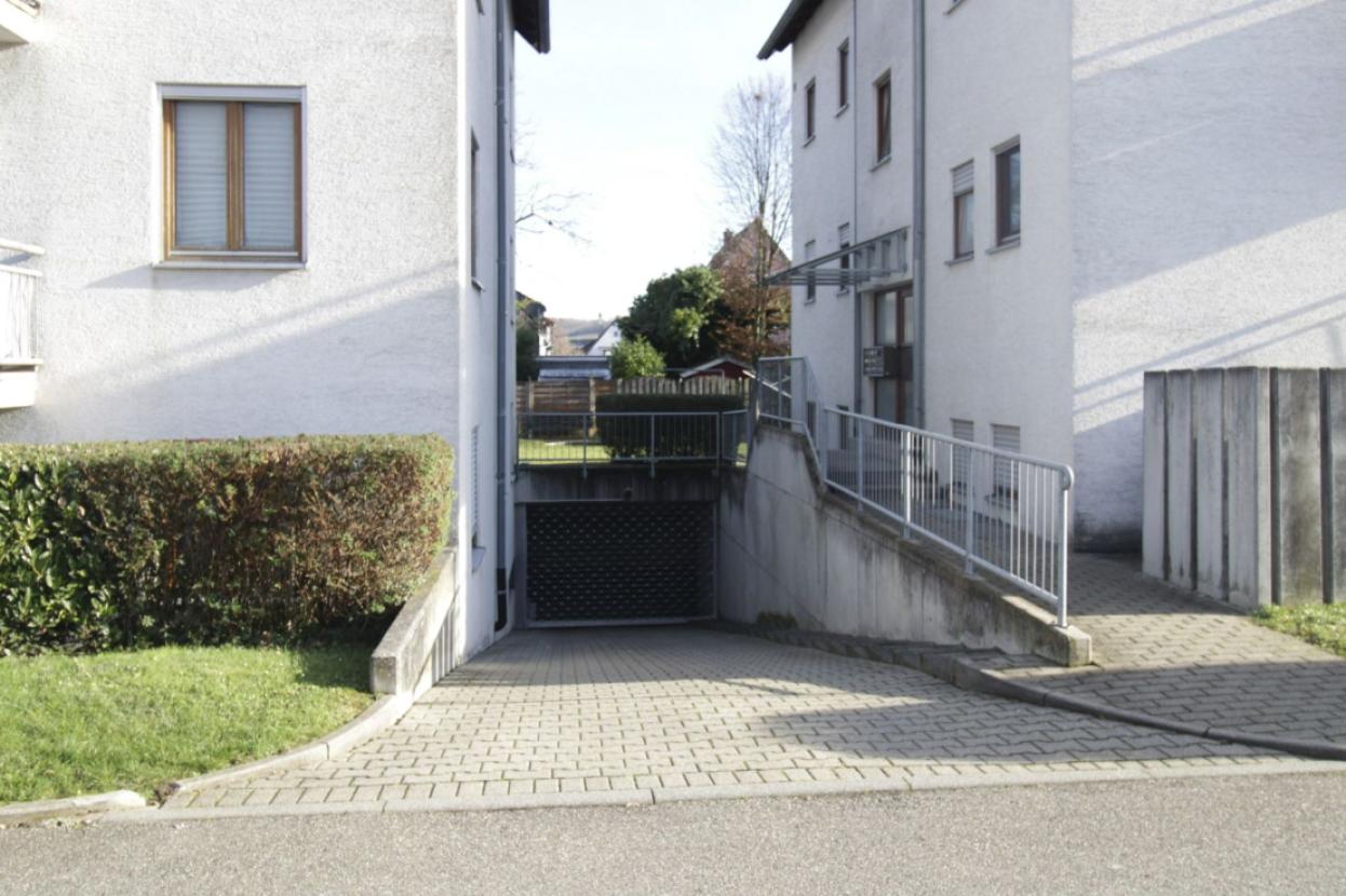 Zufahrt Tiefgarage