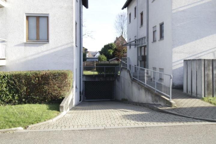 Zufahrt Tiefgarage