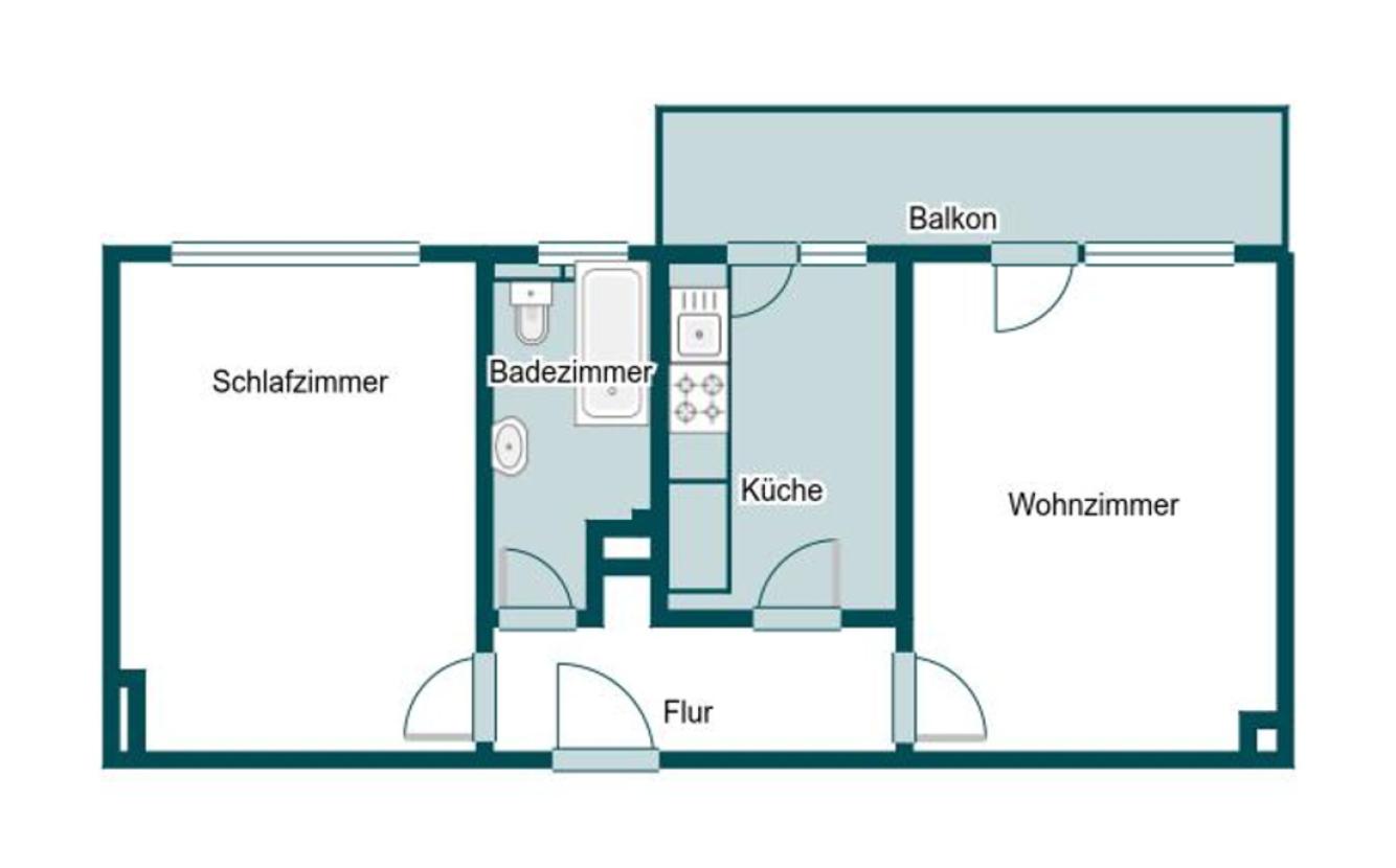 Grundriss Wohnung