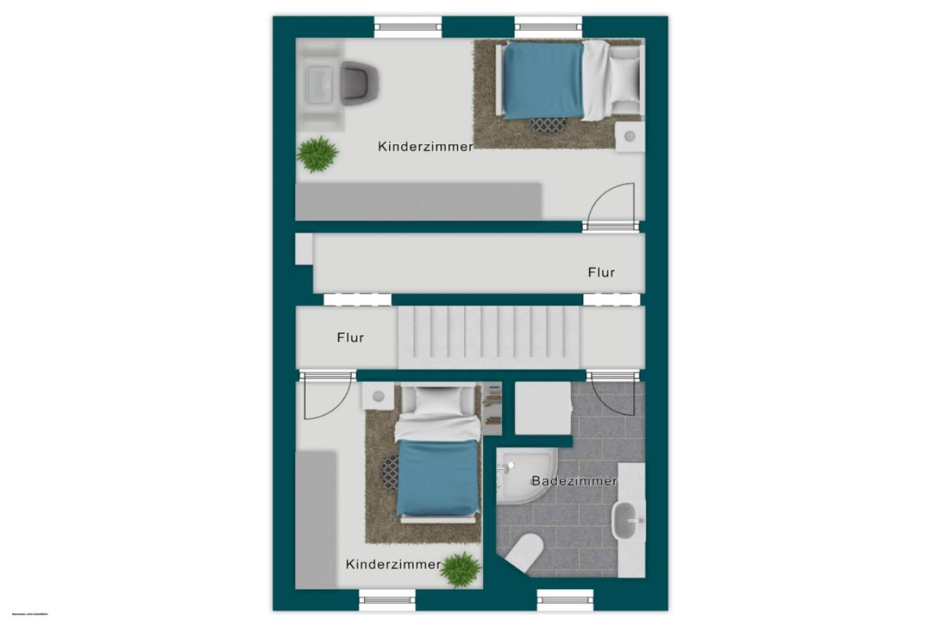 Grundriss Skizze 1.OG