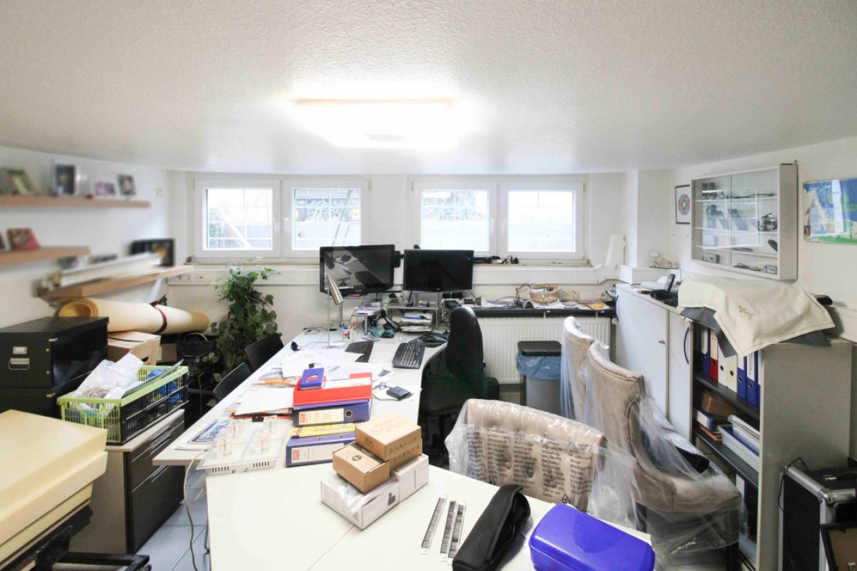 Büro im Untergeschoss