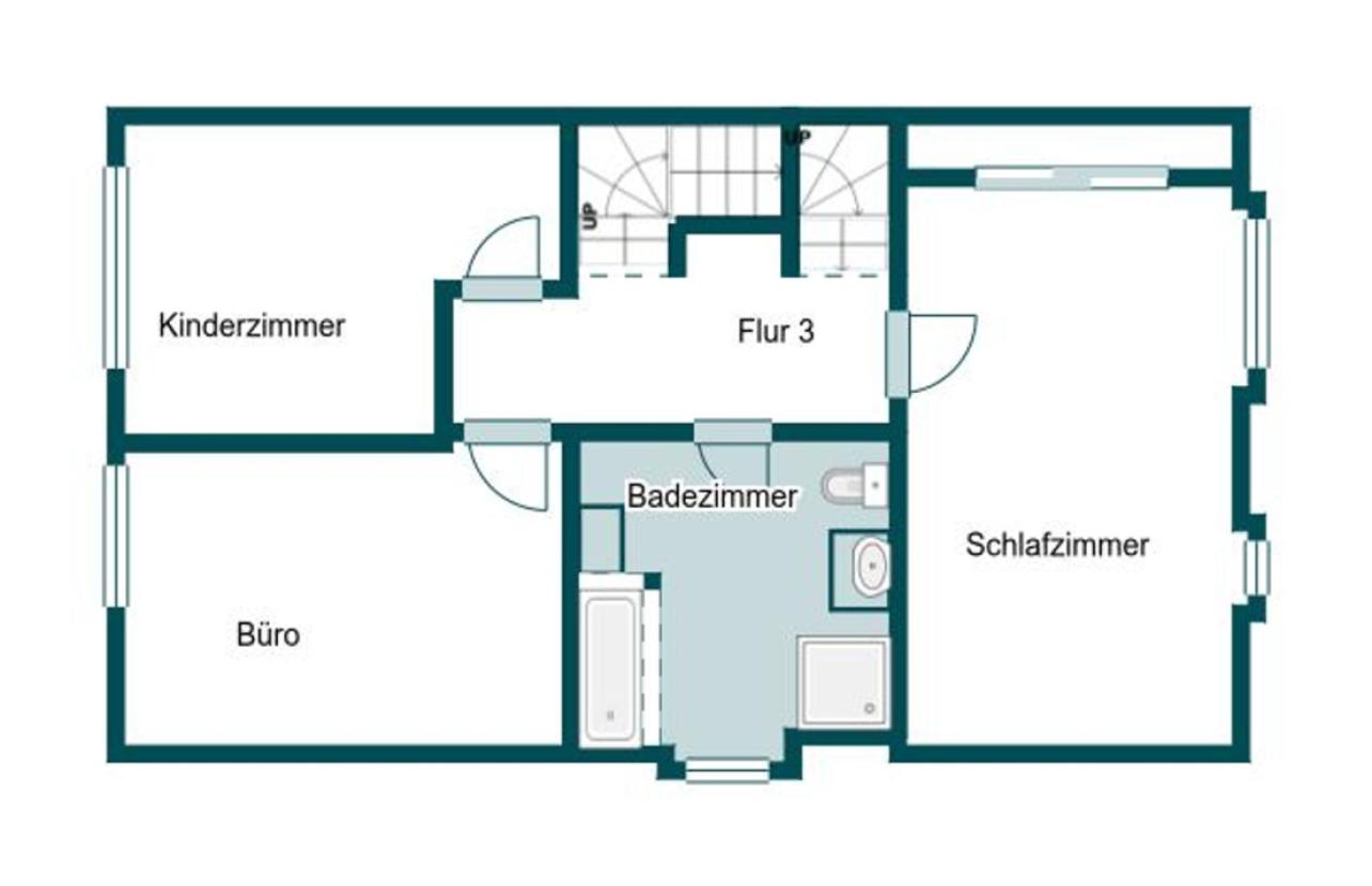 Grundriss Skizze 1.OG