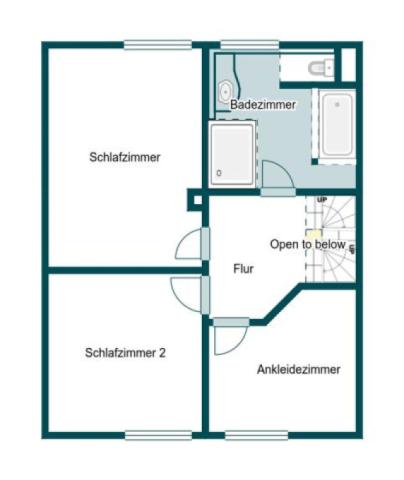 Grundriss Skizze 1.OG