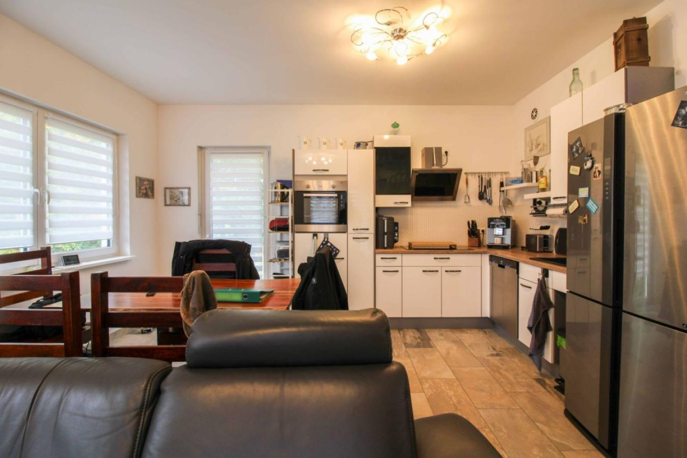 Küche und Essbereich