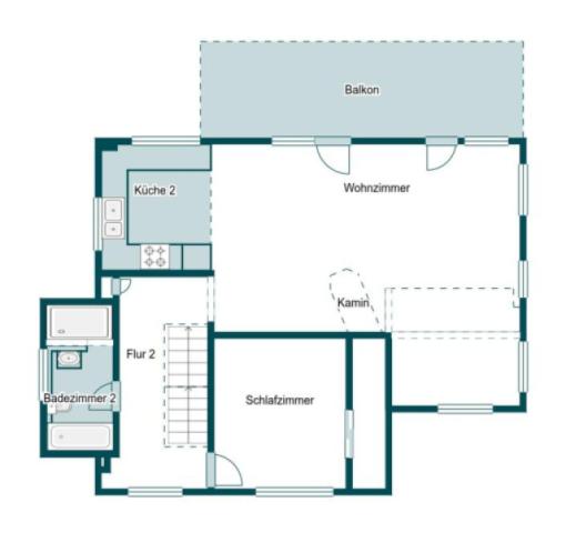 Grundriss Skizze 1.OG