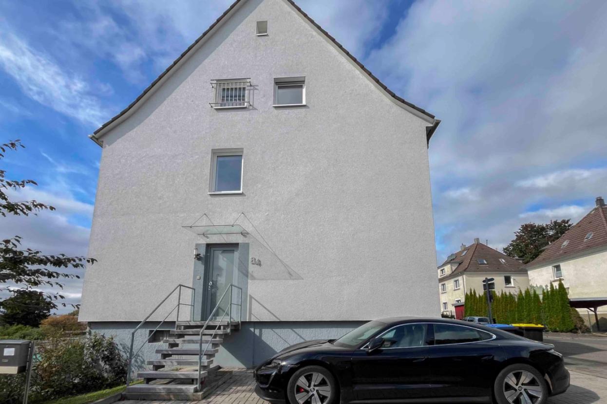 Außenansicht Hauseingang