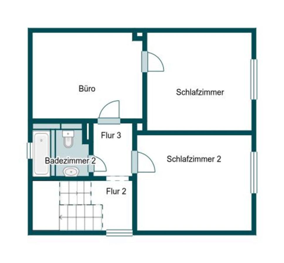Grundriss Skizze 1.OG
