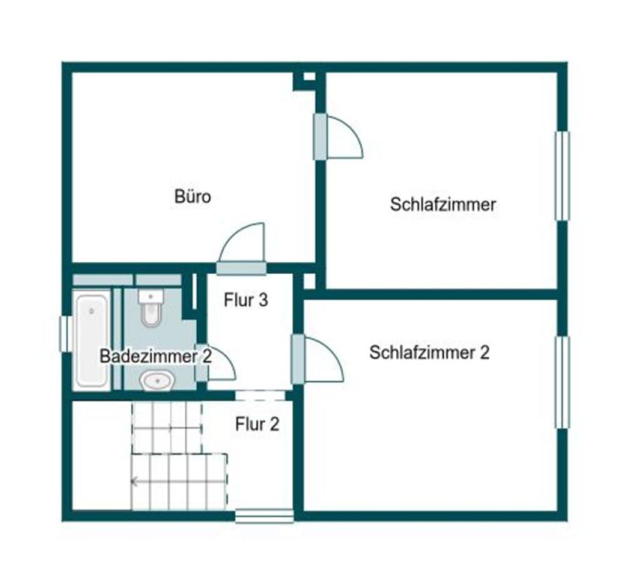 Grundriss Skizze 1.OG