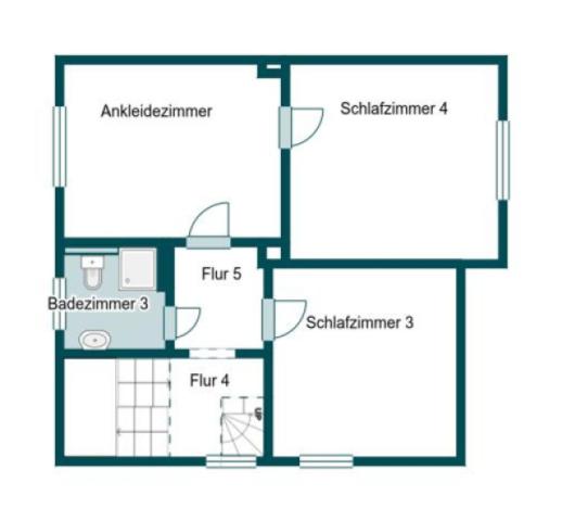 Grundriss Skizze 2.OG