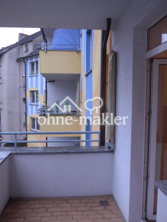 Blick auf die Nachbarwohnung