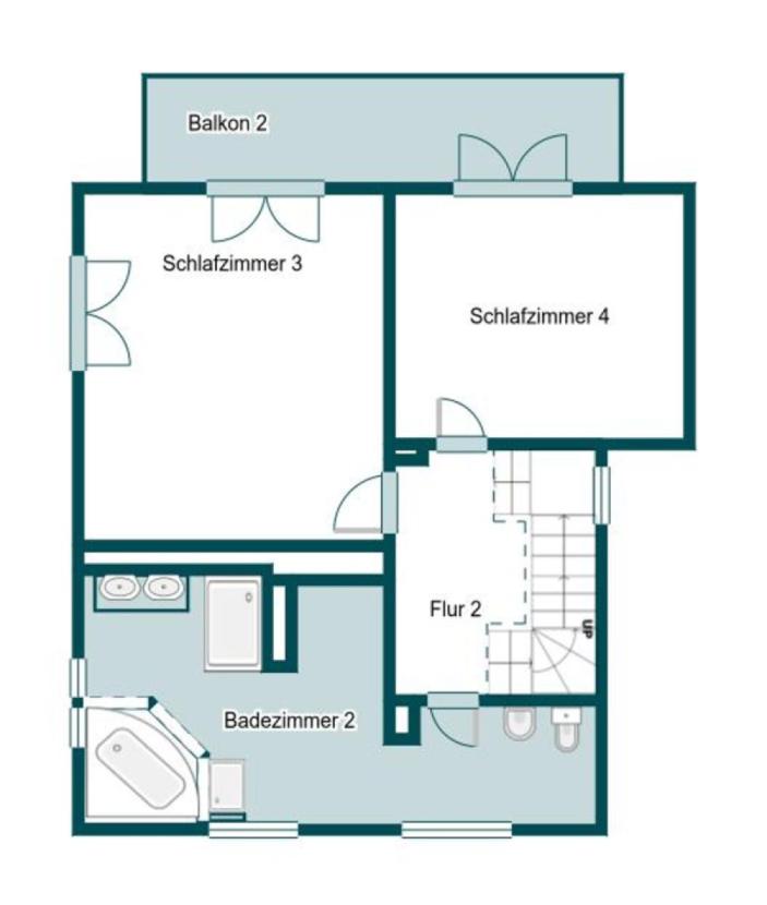 Grundriss Skizze 1.OG