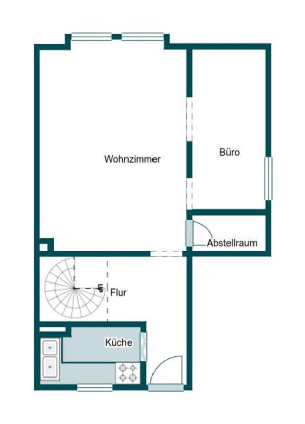 Grundriss Skizze 1.OG
