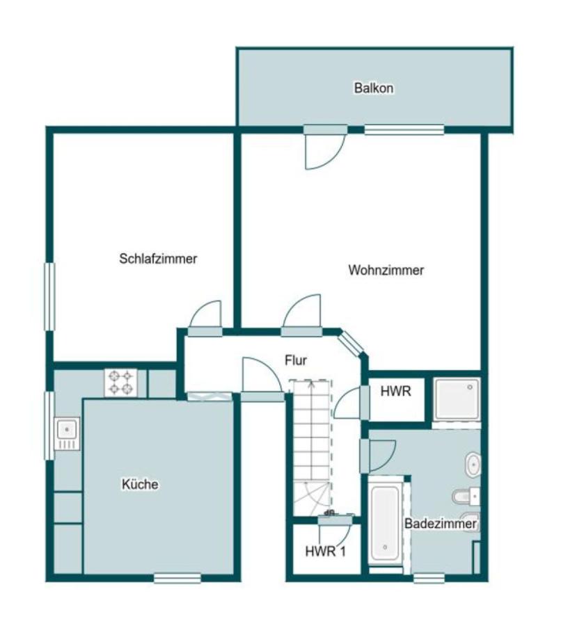 Grundriss Skizze 1.OG