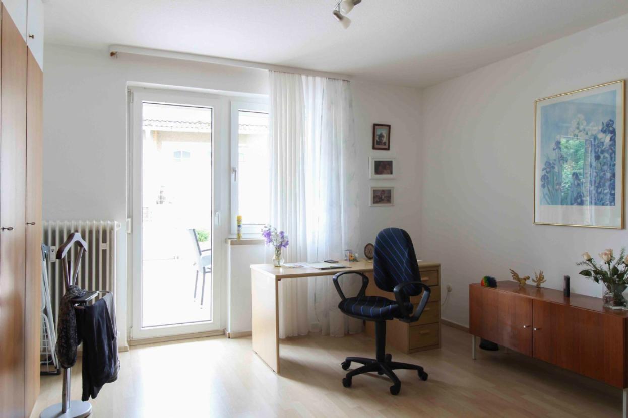 Schlafzimmer Hochparterre-Wohnung