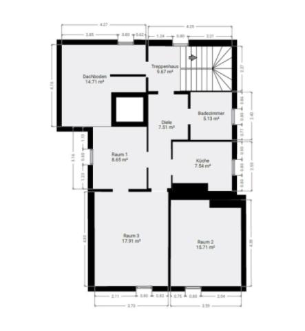 Grundriss Skizze 2.OG