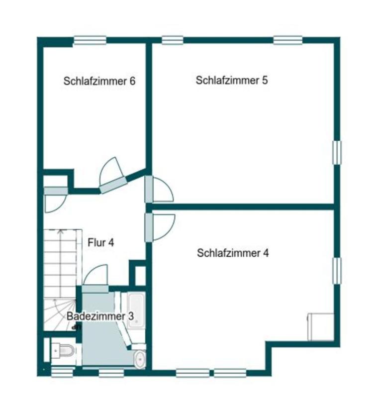 Grundriss Skizze 2. OG