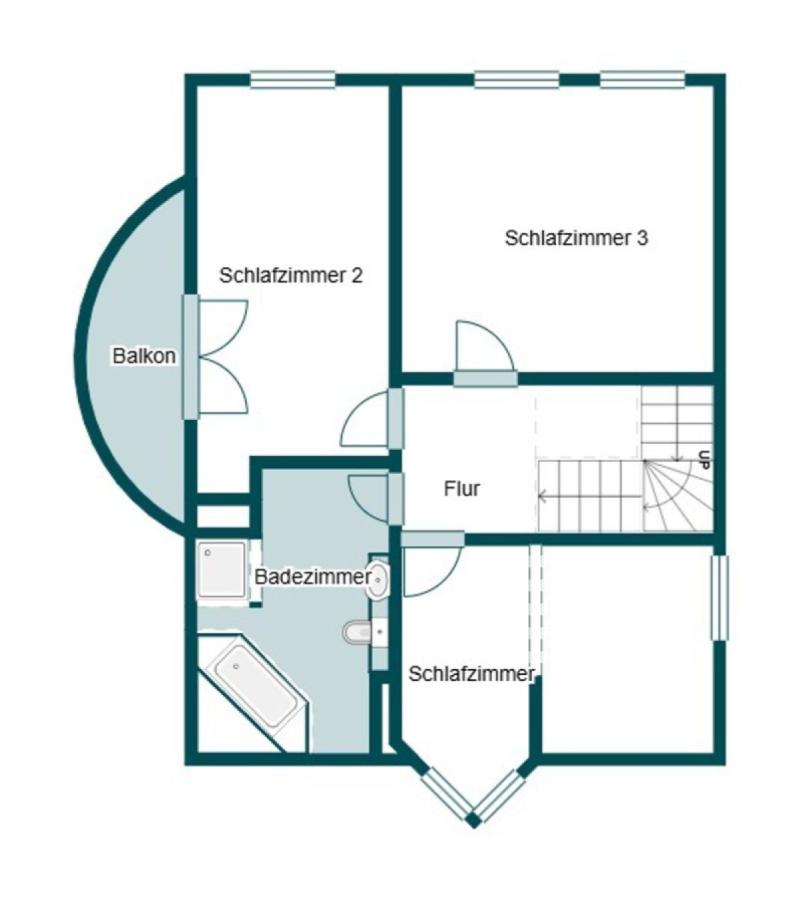 Grundriss Skizze 1.OG