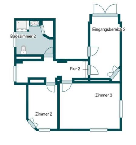 Grundriss Skizze 1. UG