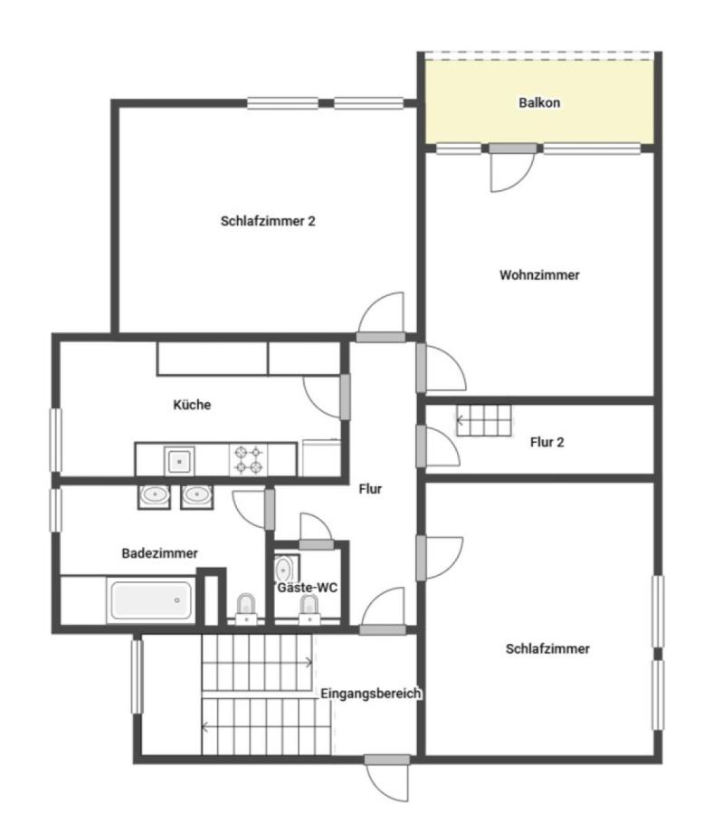 Grundriss Skizze 4.OG