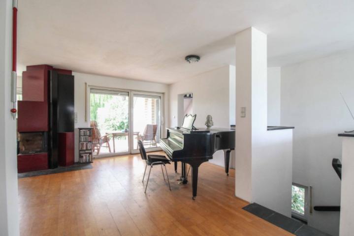 Wohnzimmer EG Wohnung.