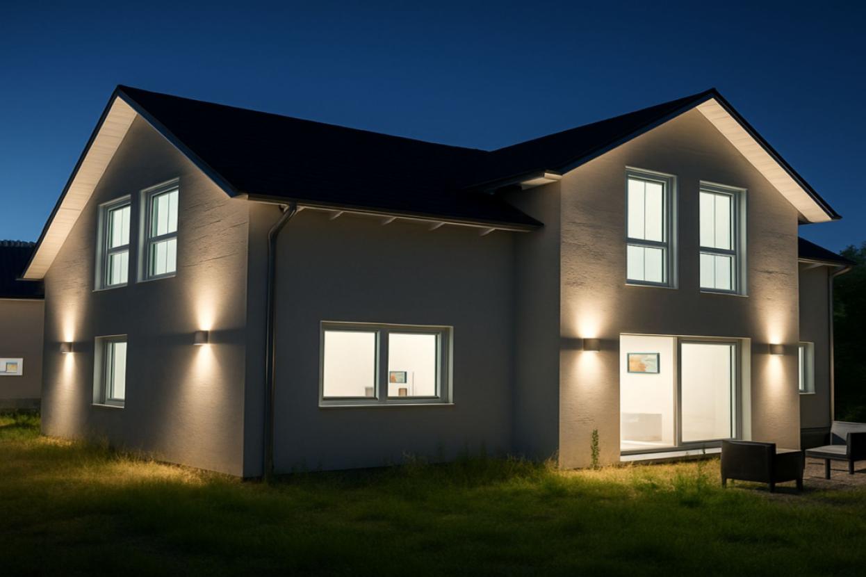 Hausansicht Visualisierung