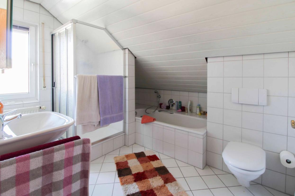 Badezimmer Dachgeschoss