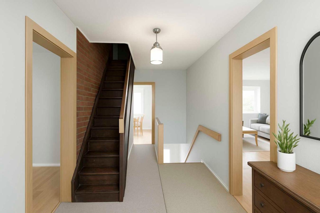 1.OG Treppenhaus Bsp.