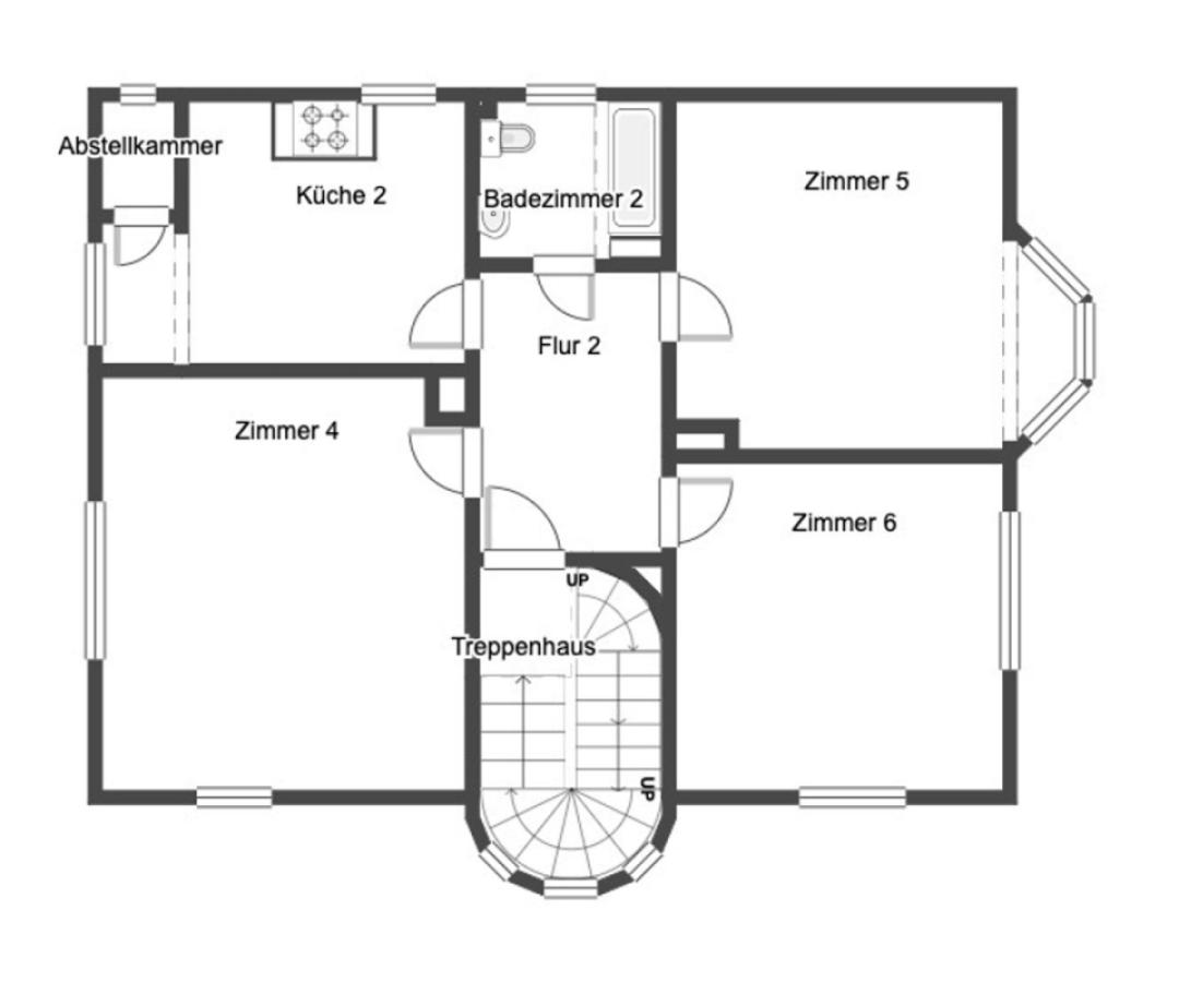 Grundriss Skizze 1. OG