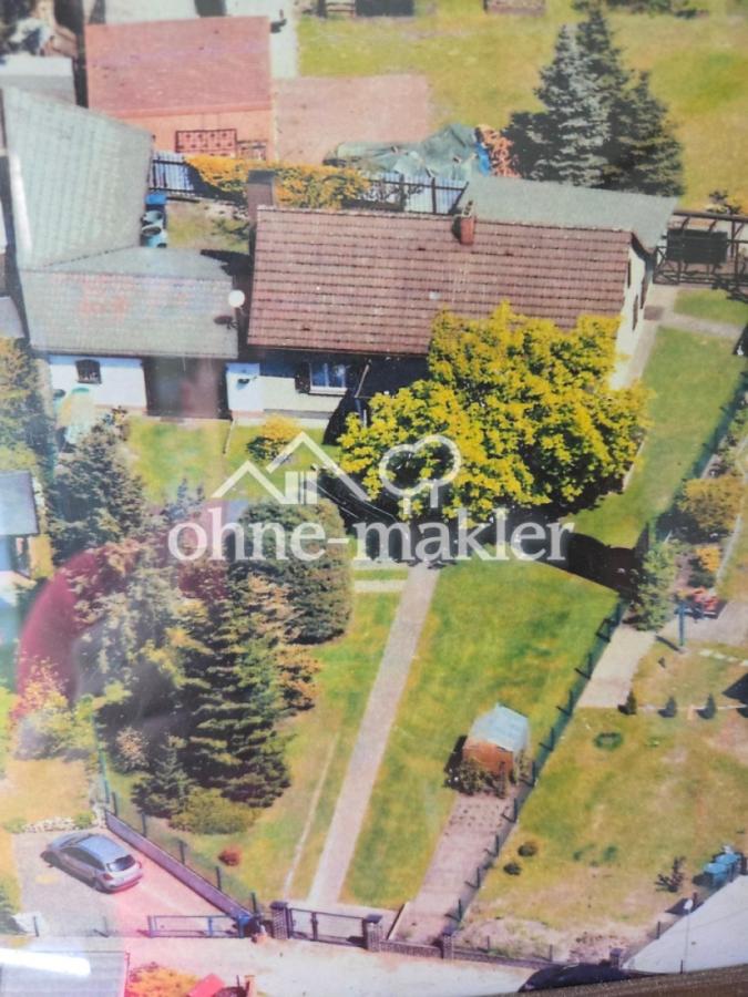 vorderes Grundstück von oben