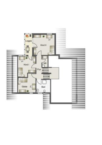 Grundriss Dachgeschoss