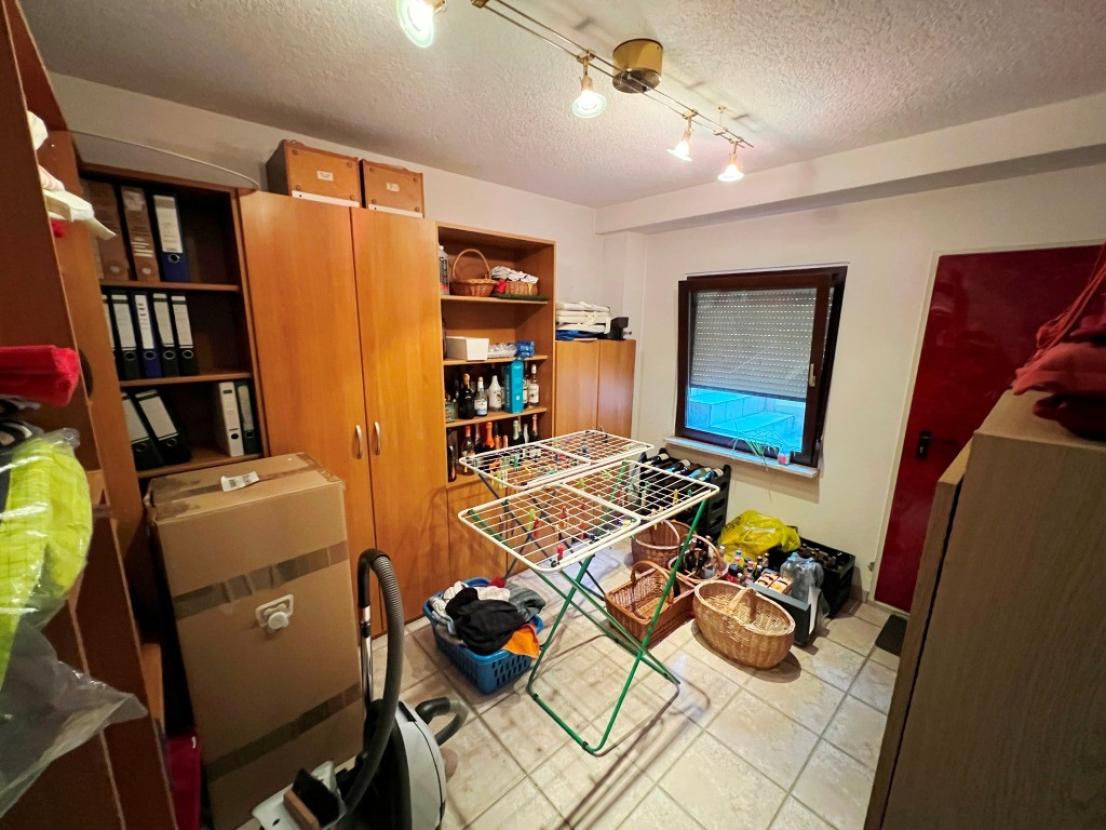 Raumansicht im Untergeschoss