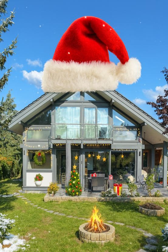 Weihnachtszauber im modernen Zuhause