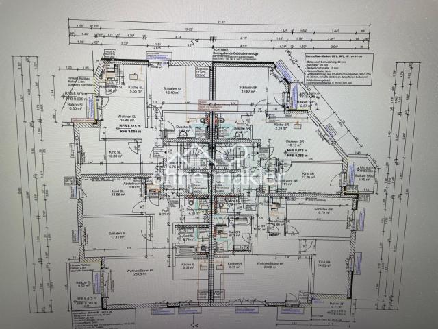 Grundrisse 1.OG-3.OG