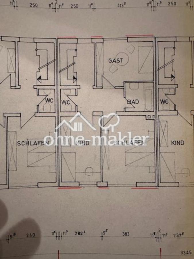 1. OG-neues Bad in Kind!Tausch