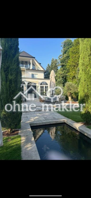 Blick - Teich u. Garten