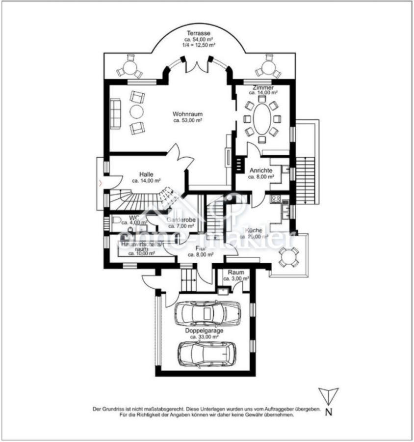 Grundriß Erdgeschoß