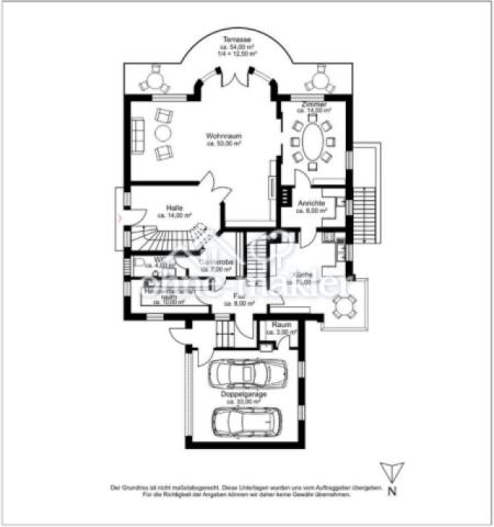 Grundriß Erdgeschoß
